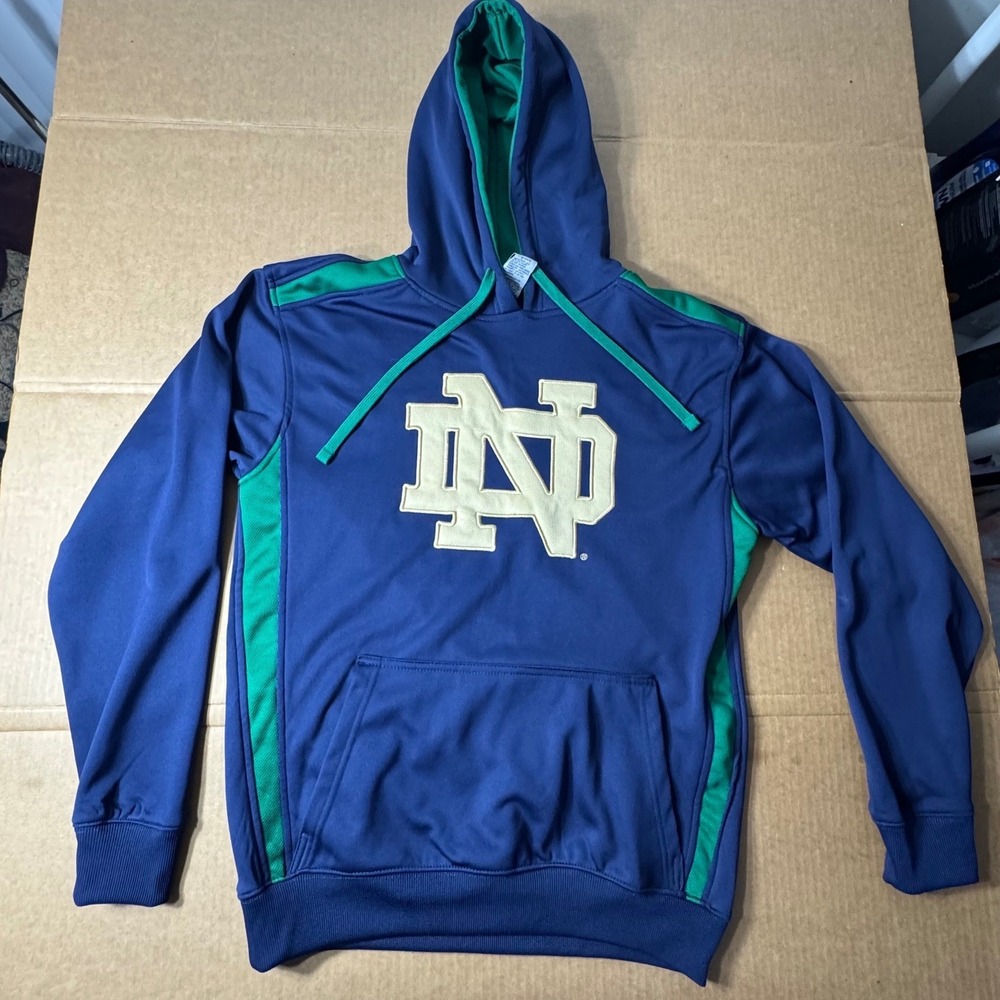 Notre Dame‎ Fighting Irish Hoodie Pro Edge Knights Apparel Pullover Mens
